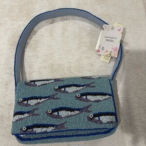 Viral beaded sardine bag